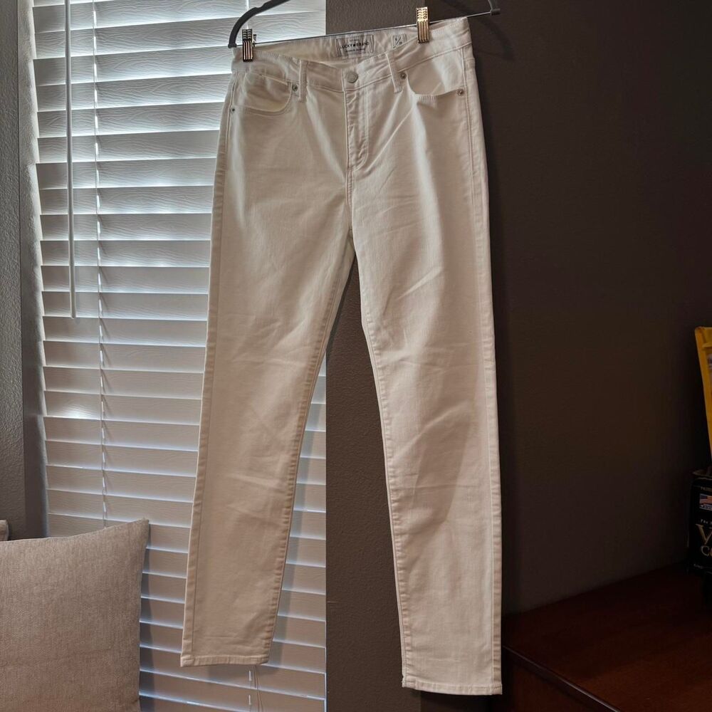 Lucky-brand Women's White 6 Jeans